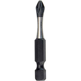 MILWAUKEE B1953798 & #174 Shockwave & #8482 2" Power Bit Phillips #1 - Bulk (25)