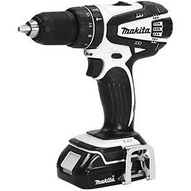Makita B1811019 & #174 18V Compact Lithium-Ion Cordless 1/2" Hammer Driver-Drill Kit