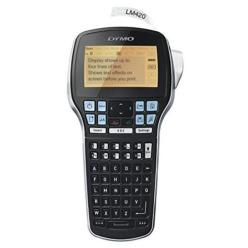 Vise Grip B1001075 DYMO LabelManager 420P High Performance Rechargeable Portable Label Maker with PC or Mac connection ()