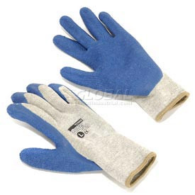 Pip Industries 921175L PIP Latex Coated Cotton Gloves, Large - 12 Pairs/Pack