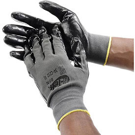 Pip Industries 436637L PIP G-Tek & #174 Nitrile Coated Nylon Grip Gloves, Large, 12 Pairs/Dozen