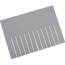 QUANTUM STORAGE SYSTEMS 334126 Width Divider for Plastic Dividable Grid Container DG93120, Price for Pack of 6