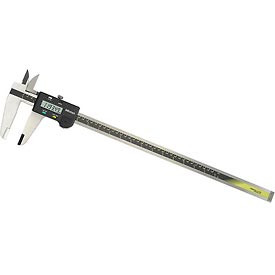 Mitutoyo America Corporation B611443 Mitutoyo Digital Calipers, Battery Powered, Inch/Metric, for Inside, Outside, Depth and Step Measurements, Stainless Steel, 0"/0mm-18"/450mm Range, +/-0.002"/0.05mm Accuracy, 0.0005"/0.01mm Resolution