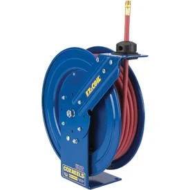 Coxreels Inc B584822 Safety Series Spring Rewind Hose Reel For Air/Water: 3/8" I.D., 50' Hose, 300 PSI