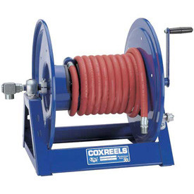 Coxreels Inc B584525 Competitor Hand Crank Hose Reel: 1/2" I.D., 100' Hose Capacity, Less Hose, 3000 PSI