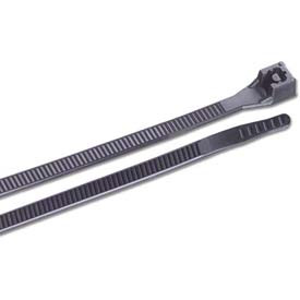 GARDNER BENDER B524457 M DoubleLock Cable Tie, 14 Inch., 75 lbs. Tensile Strength, Wire / Cord Management Industrial and Household Use, Nylon Zip Tie, 1000 Pk., UV Resistant Black