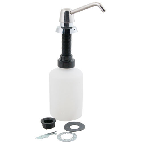 Bobrick B489396 & #174 20-oz. Liquid & Lotion Soap Dispenser - 4" Spout -