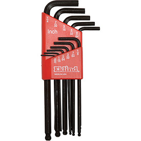 EKLIND TOOL B330078 Eklind Hex-L Key Set Standard 11 Piece 1/16 " 5/64 " 3/32 " 7/64 " 1/8 " 9/64 " 5/32 " 3/16 " 7/32 "
