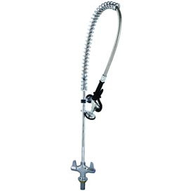 T&S Brass B344693 -H Single Hole Deck Mount with Non-Compliant Spray Face