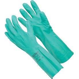 ANSELL B310558 Sol-Vex Unsupported Nitrile Gloves, 37-155-8, 1-Pair