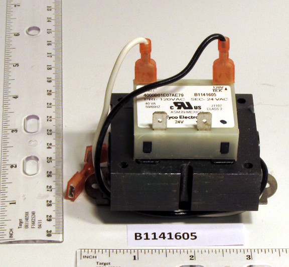 Amana 0130M00140 0130M00140 TRANSFORMER,(120V TO 24V,40VA, REPL
