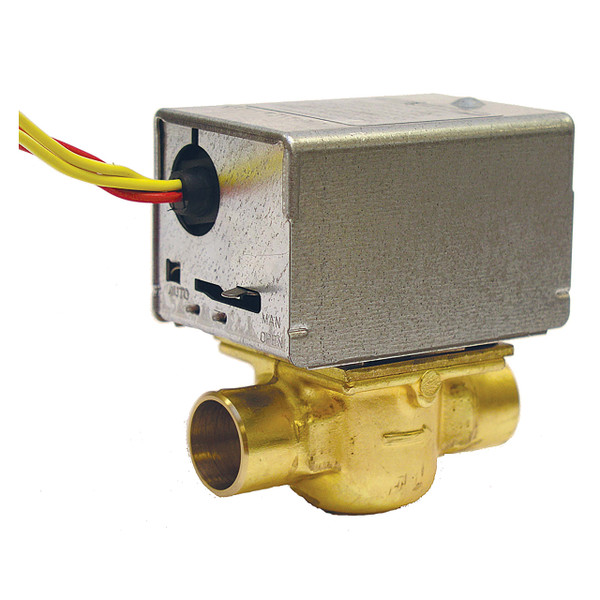 HONEYWELL MZV525E 24V 4-WIRE 3/4" BRONZE SWEAT ZONE | REPLACED BY V8043E1012