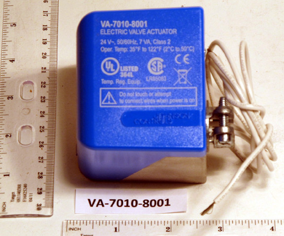 JOHNSON CONTROLS VA-7010-80 24V ON/OFF ELECTRIC ACTUATOR FOR VG