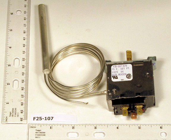 ROBERTSHAW F25-107 F25-107 SPDT DEFROST TERMINATION/FAN DELAY