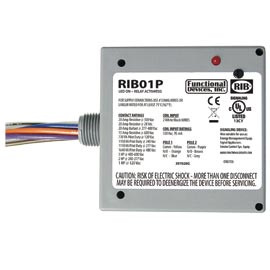 RIB RELAYS 65174 Functional Devices (Rib) Enclosed Relay 20Amp Dpdt 120Vac