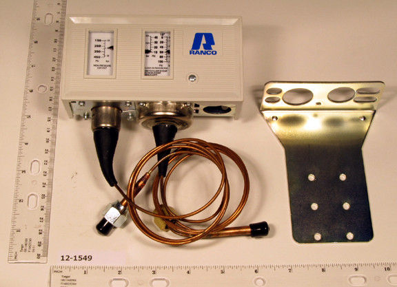 ROBERTSHAW 21792 SPST DUAL FUNCTION PRESSURE CONTROL