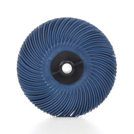 3M B1915406 & #8482 Scotch-Brite & #8482 Radial Bristle Disc Thin Bristle 3" x 3/8" Ceramic 400 Grit