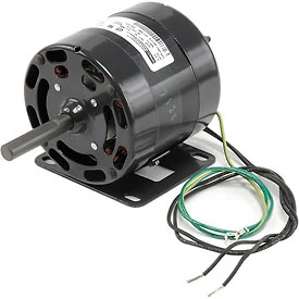 FASCO B186227 4.4" Frame Open Ventilated Shaded Pole OEM Replacement Motor with Sleeve Bearing and Rigid Base Mount, 1/4HP, 1600rpm, 115V, 60Hz, 7.2 amps