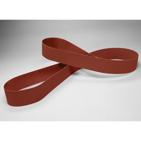 3M B1768618 370DZ Coated Aluminum Oxide Sanding Belt - 80 Grit - 4 in Width x 91 in Length - 11508 [PRICE is per BELT]