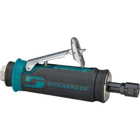 Dynabrade B1611195 Straight-Line Die Grinder, 25000 RPM, Rear Exhaust, 1/4-Inch and 6 mm Collets, Standard Muffler