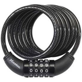 MASTERLOCK B1532926 MASTERLOCK & #174 Combination Cable Lock, 72" - No.
