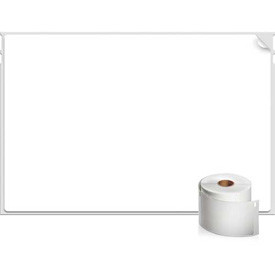 Vise Grip B1403845 Black on White Shipping Label - 4" Width x 6" Length - 1 / Box - Rectangle - 220/Roll - Thermal Transfer - White / /