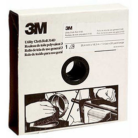 3M B0134712 Utility Cloth Roll 314D, Aluminum Oxide, 2" Width x 50 yds Length, P40 Grit, Maroon (Pack of 1)