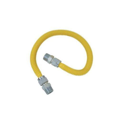 T&S Brass BCSSD4436 BRASSCRAFT Gas Range & Gas Furnace Flex-Line, Stainless Steel
