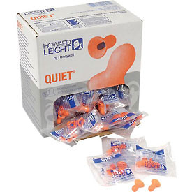 North Safety 436708 Howard Leight & #174 By Honeywell Quiet Multiple Use Uncorded Earplug, 100/Box