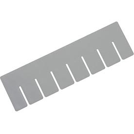 QUANTUM STORAGE SYSTEMS 334120 DL91035/ Short Divider for The DG92035 or Long Divider for The DG91035, Gray, 6-Pack