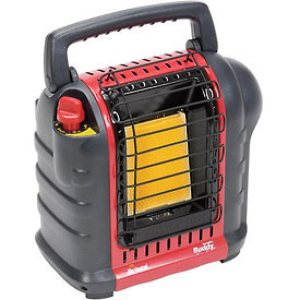 Enerco 246662 Mr Heater Portable Buddy Radiant Heater Indoor 4000 Btu 250 Sq. Ft. Black 7000 Ft.