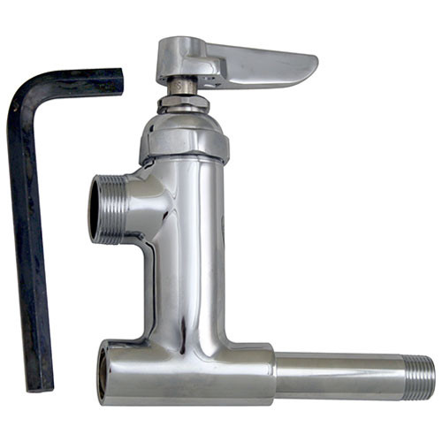 T&S Brass B548747 TS Brass Add-On Faucet for Pre-Rinse Units, Chrome