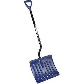 Ames True Temper B365895 True Temper 18 Ergonomic Aluminum Snow Shovel With Steel Wear Strip