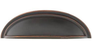 Emtek 86173US14 EMT 86173 US14 CUP PULL 4 IN CTC