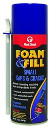 "RED DEVIL, INC." 292258 FOAM & FILL® MINIMAL EXPANDING POLYURETHANE SEALANT, 12 FL. OZ.
