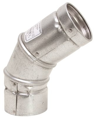 SELKIRK 503752 GAS VENT TYPE B, 3" X 45/60 DEG ADJUSTABLE ELBOW