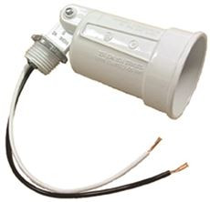 Hubbell 662067Hubbell WEATHERPROOF LAMPHOLDER 75 100 WATT PAR 38 LAMPS WHITE