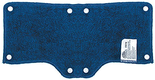 Occunomix 295806  Terry Topper Snap-On Hard Hat Sweatband, One Size, Navy (Pack of 20)