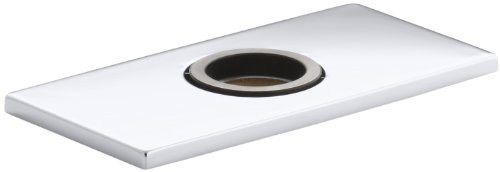 Kohler 282597  Optional 4" Escutcheon Square Plate for Insight Faucet, Polished Chrome