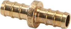 Zurn 101905 GIDDS- Pex Brass Coupling, 3/4" Barb, Lead Free