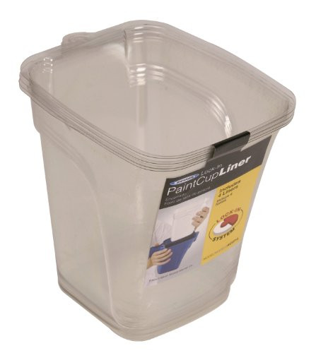 WERNER LADDER 2474776 Werner Lock-In Paint Cup Liners 4 / Pack