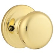 KWIKSET CP788J-3 Juno Half-Dummy Knob in Polished Brass