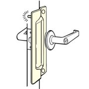 Don-Jo PLP211SL PLP-211 12 Gauge Steel Pin Latch Protector, Silver Coated, 3" Width x 11" Height, For Outswinging Doors (Pack of 10)