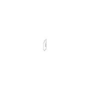 Don-Jo 2SSSL 2-SS Security Strike with 3" Screws, Silver Coated, 4-7/8" Length x 1-1/4" Width (Pack of 10)