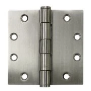 Deltana S45USPW  HD Steel 4 1/2-Inch x 4 1/2-Inch Square Hinge