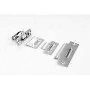 Don-Jo 1700626 1700 Cast Brass Adjustable Roller Latch with 2-1/4" Strike, Satin Chrome Plated, 3-3/8" Length x 1" Width (Pack of 10)