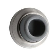 Deltana WB178U15 1.88 in. Dia. Solid Brass Flush Bumper (Set of 10) (Satin Nickel)