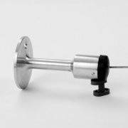 Don-Jo 1475626 1475 Cast Brass Door Stop, Satin Chrome Plated, 3-7/8" Height, 2-1/4" Diameter (Pack of 10)