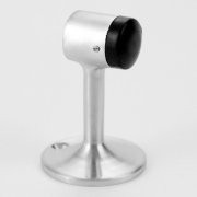 Don-Jo 1471626 1471 Cast Brass Door Stop, Satin Chrome Plated, 3-1/8" Height 2-1/4" Diameter (Pack of 10)