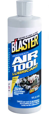 Blaster Products BLP16-ATL-EA B'laster Professional Air Tool Lubricant - 16-Ounces.